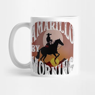 Vintage Yellow by Morning Western Cowboy Country Music Cowgirl Gift Mug